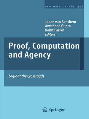 cover image of Proof, Computation and Agency